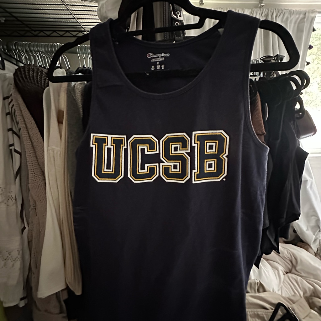 Champion Navy Blue Authentic Tank Top